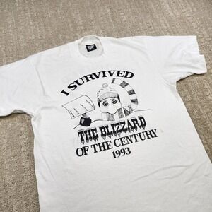 Vintage Screen Stars Best Shirt Adult Medium Blizzard Of 1993 90s USA Nature